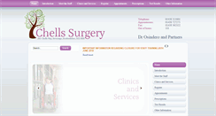 Desktop Screenshot of chellssurgery.co.uk
